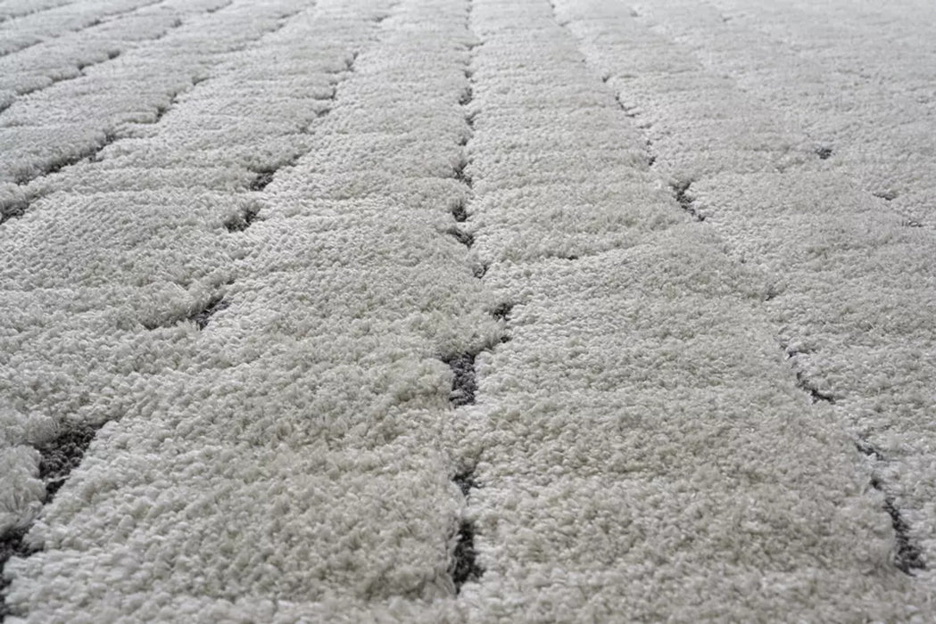 Luxurious Textured Modern Design Masai Rug (14001-6181) Size: 240 x 340cm- Rugs Direct