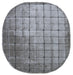 Luxurious Textured Modern Design Masai Rug (14003-2181) Rounded Square- Rugs Direct