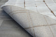 Luxurious Textured Modern Design Masai Round Rug Size: 300 x 300cm (14003-6212)- Rugs Direct NZ
