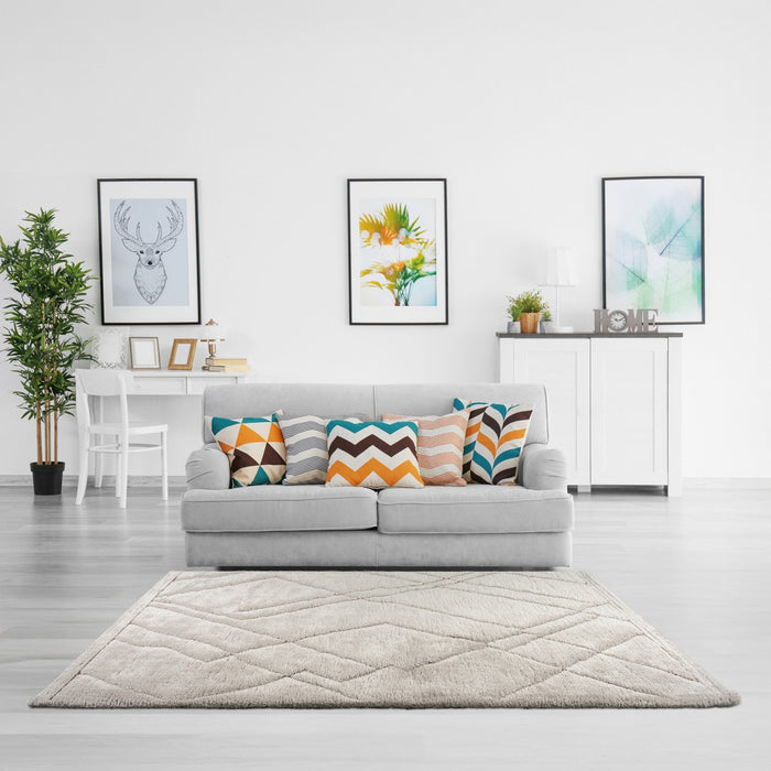Contemporary Nordic Design Masai Rug Size: 200x290cm (14005-2383) - Rugs Direct