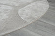 Modern High-Low Carved Stone Lux Textured Masai Round Rug Size: 300 x 300cm (14067-2383)- Rugs Direct NZ