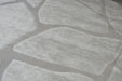 Modern High-Low Carved Stone Lux Textured Masai Round Rug Size: 300 x 300cm (14067-2383)- Rugs Direct NZ