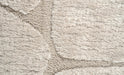 Modern High-Low Carved Stone Lux Textured Masai Round Rug Size: 300 x 300cm (14067-2383) - Rugs Direct