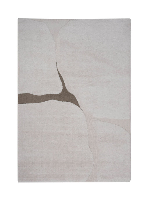 Luxe Textured Abstract Ridge Masai Rug Size: 200x290cm (14077-6292) - Rugs Direct