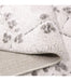 Ivory & Grey Cherry Blossom Plush Masai Rug Size: 200 x 290cm (14121-6181) - Rugs Direct