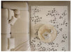 Ivory & Grey Cherry Blossom Plush Masai Rug Size: 200 x 290cm (14121-6181) - Rugs Direct