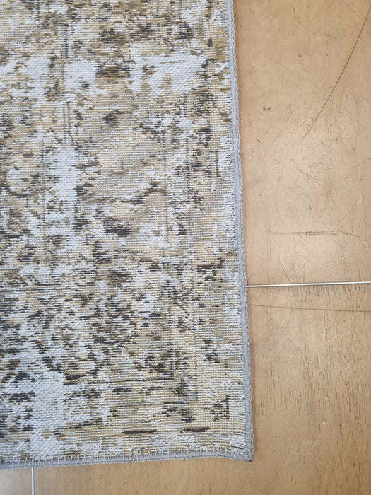Amalfi Distressed Vintage Flat-weave Look Rug Size: 160 x 230cm- Rugs Direct