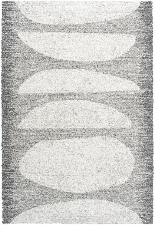 Contemporary Nordic Design Mehari Shaggy Rug (23415-5262)-Rugs Direct