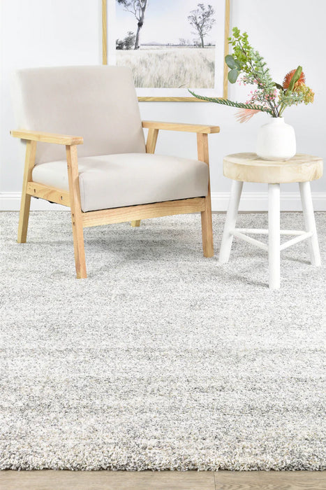 Mehari Speckled Beige Shaggy Rug - Rugs Direct