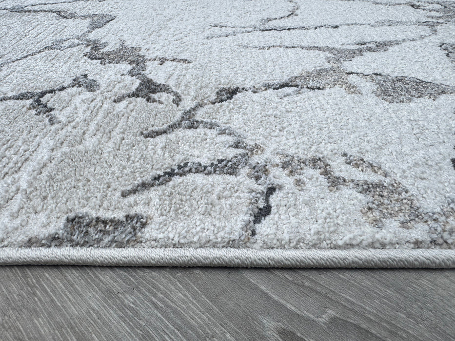 Abstract Design Ivory & Gold Valentino Runner (46001-6191) 67cm Wide x Cut to Order