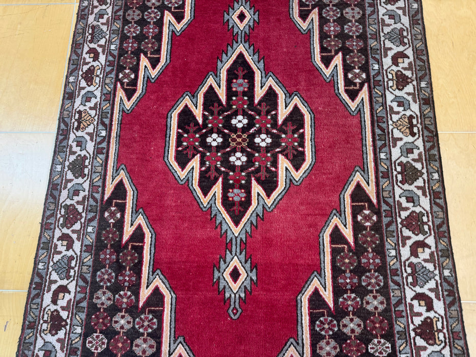 Persian Hand Knotted Mazlaqhan Rug Size: 202cm x 125cm- Rugs Direct 