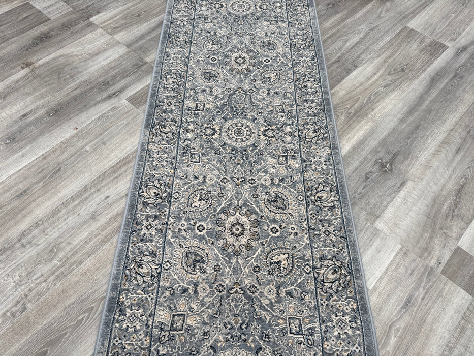 Traditional Border Design Da Vinci Hallway Runner 66cm Wide x Cut To Order (57125-4646)