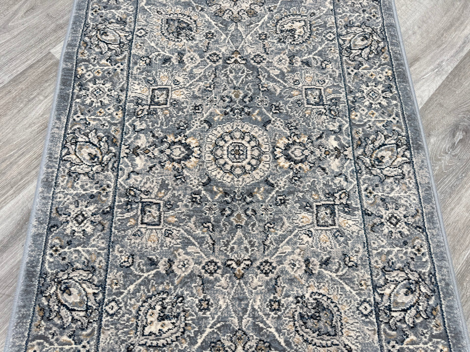 Traditional Border Design Da Vinci Hallway Runner 66cm Wide x Cut To Order (57125-4646)