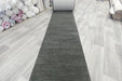 Minimalist Textured Granite Green Argentum Hallway Runner Size: 80cm Wide x Cut to Order (63078-4234)- Rugs Direct New zealand 