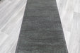 Minimalist Textured Granite Green Argentum Hallway Runner Size: 80cm Wide x Cut to Order (63078-4234)- Rugs Direct New zealand 