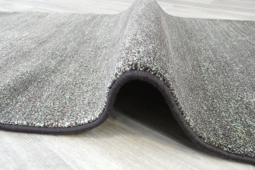 Minimalist Textured Granite Green Argentum Hallway Runner Size: 80cm Wide x Cut to Order (63078-4234)- Rugs Direct New zealand 