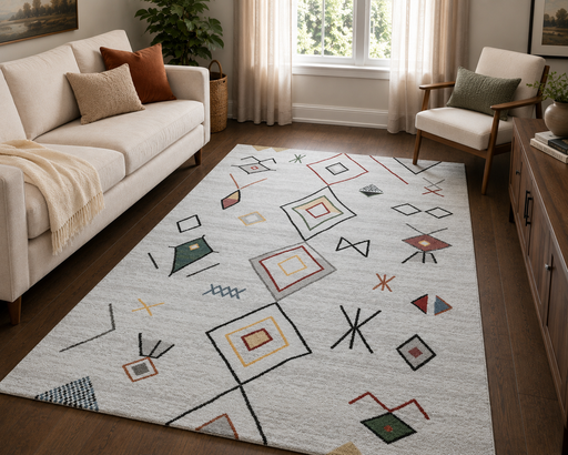 Contemporary Design Infinity Rug (32151-6364) Size: 160 x 230cm- Rugs Direct