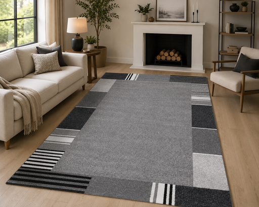 Contemporary Design Infinity Rug (32152-9268) Size: 160 x 230cm- Rugs Direct 