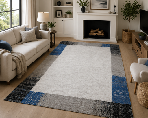 Gabbeh Style Infinity Rug Size: 160 x 230cm (32463-6354)- Rugs Direct 