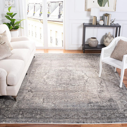 Luxury Designer Grey & Cream Rug Size: 120 x 170cm - Rugs Direct