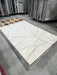 Modern Abstract Line Art Accent Rug (37161-6374)-Rugs Direct nz