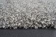 Twilight Pearl Silver Ivory Mix Shaggy Oval Rug (39001-6699) Size: 200 x 290cm - Rugs Direct