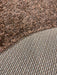 Twilight Shaggy Mocha Brown Colour Pebble Shape Rug Size: 160 x 230cm (39001-8822)- Rugs Direct NZ 