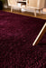 Luxury Burgundy Plush Twilight Shaggy Rug (39001-1144) - Rugs Direct