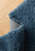 Textured Navy Blue Solid Plain Twilight Shaggy Rug (39001-5544) - Rugs Direct