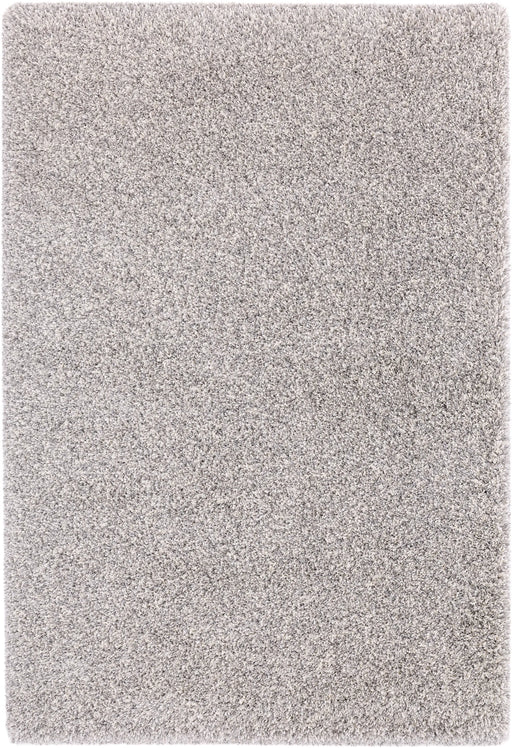 Twilight Pearl Silver Ivory Mix Shaggy Rug - Rugs Direct