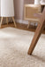 Twilight Shaggy Chalk White Colour Rug - Rugs Direct