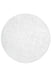 Modern Luxurious Textured Trentino Ivory Round Rug (41003-6161) Size: 200 x 200cm- Rugs Direct