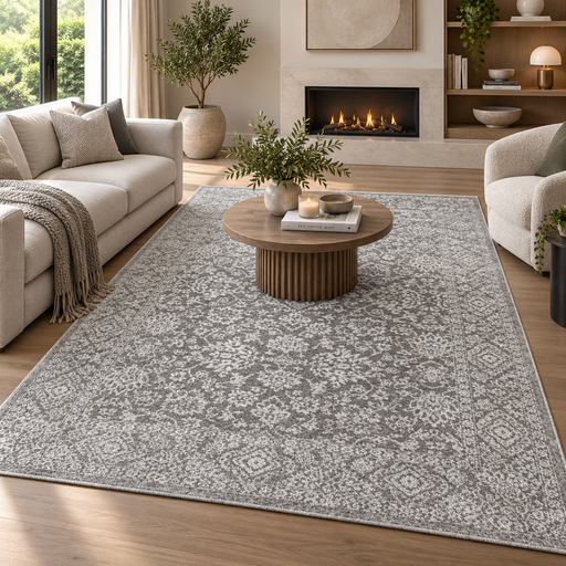 Modern Luxurious textured Trentino Rug (41004-7121)- Rugs Direct NZ 