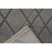 Luxurious Abstract Diamond Pattern Textured Trentino Rug (41039-7131) Size: 280 x 380cm- Rugs Direct