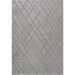 Luxurious Abstract Diamond Pattern Textured Trentino Rug (41039-7131) Size: 280 x 380cm- Rugs Direct