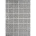Luxurious Grey Grid Pattern Textured Trentino Rug (41056-2161) Size: 300 x 400cm- Rugs Direct