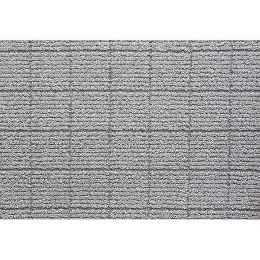 Luxurious Textured Grid Pattern Trentino Rug (41056-6121) Size: 240 x 340cm- Rugs Direct