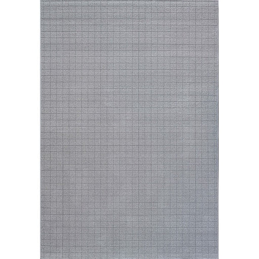 Luxurious Textured Grid Pattern Trentino Rug (41056-6121) Size: 240 x 340cm- Rugs Direct
