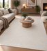 Modern Luxurious Textured Trentino Rug (41084-6161) Size: 160 x 230cm- Rugs Direct NZ