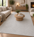 Abstract Design Luxurious Textured Trentino Rug (41091-2121) Size: 160 x 230cm- Rugs Direct NZ