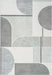 Abstract Geometric Pattern Valentino Rug (46002-6171) Size: 200 x 250cm- Rugs Direct