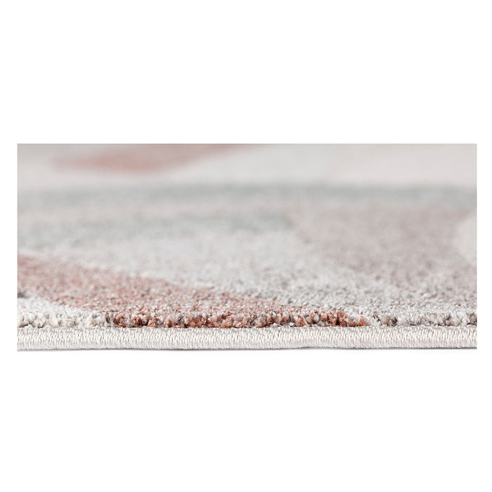 Multi Tone Abstract Geometric Pattern Valentino Rug (46018-6161) Size: 160 x 230cm- Rugs Direct