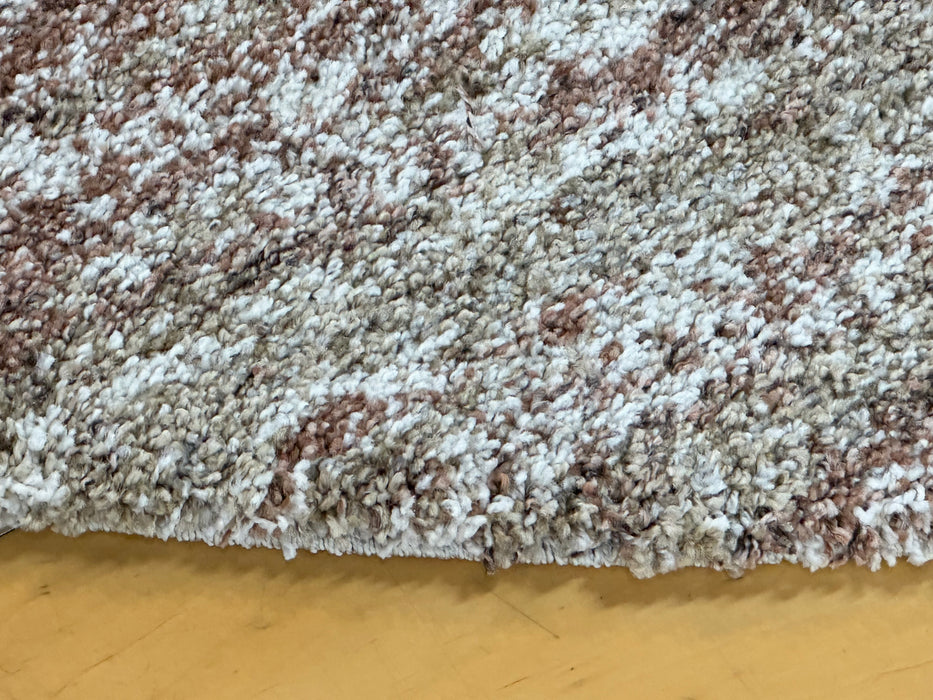 Mehari Round Shaggy Rug (23094-8727) Size: 240 x 240cm