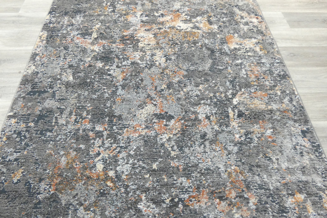 Luxuriously Modern Abstract Design Canyon Rug Size: 160 x 230cm (52023-3888)- Rugs Direct NZ