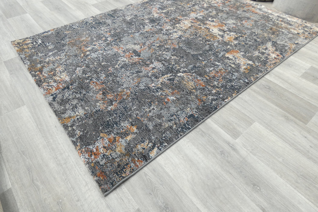 Luxuriously Modern Abstract Design Canyon Rug Size: 160 x 230cm (52023-3888)- Rugs Direct NZ