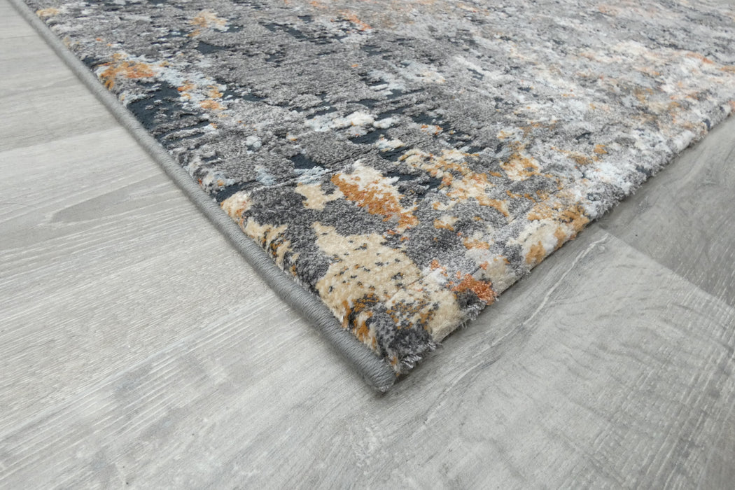 Luxuriously Modern Abstract Design Canyon Rug Size: 160 x 230cm (52023-3888)- Rugs Direct NZ