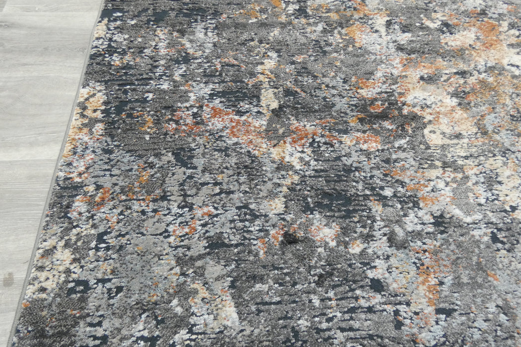 Luxuriously Modern Abstract Design Canyon Rug Size: 160 x 230cm (52023-3888)- Rugs Direct NZ