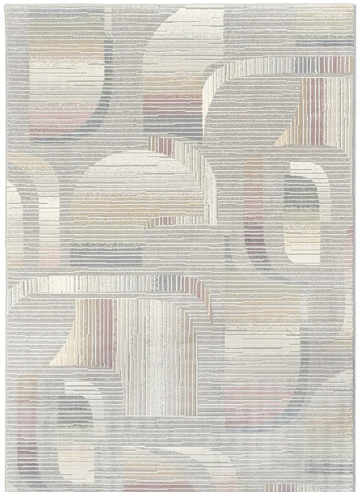 Canyon Mastercraft Abstract Geometric Design Rug (52093-6424) Size: 200 x 290cm- Rugs Direct