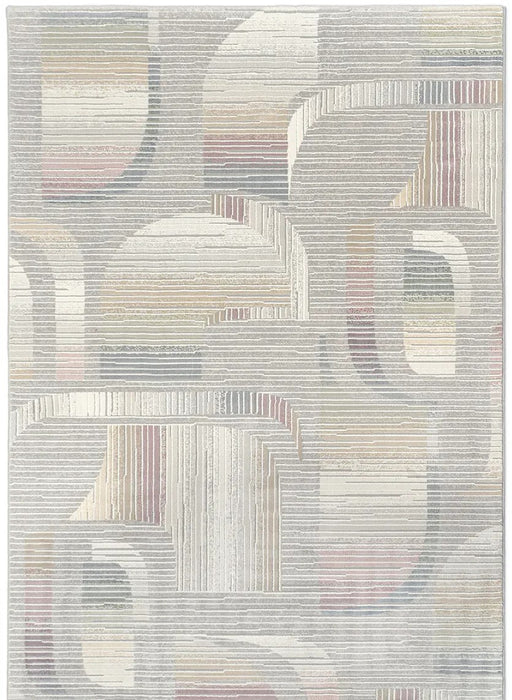 Canyon Mastercraft Abstract Geometric Design Rug (52093-6424) Size: 200 x 290cm- Rugs Direct