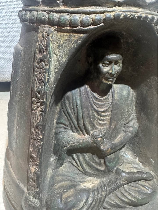 Antique Thai Bronze Temple Bell – Somdet Phra Phutthachan, Wat Rakhang, Somdet Kes Chaiyo- Rugs direct 